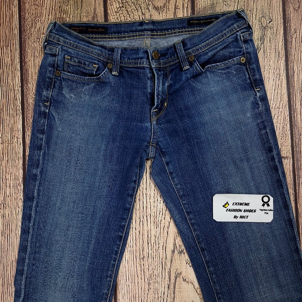 Citizens Of Humanity Naomi #065 Stretch Women's Flare Jeans Size 28x33 Low Rise - Picture 3 of 9